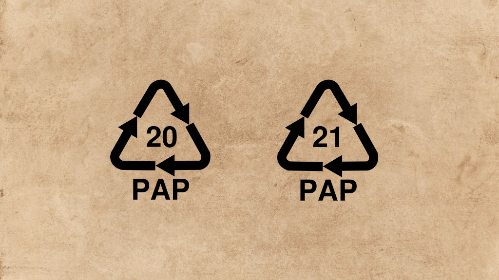 Recycling Codes: Requirements for PAP20 and PAP21 